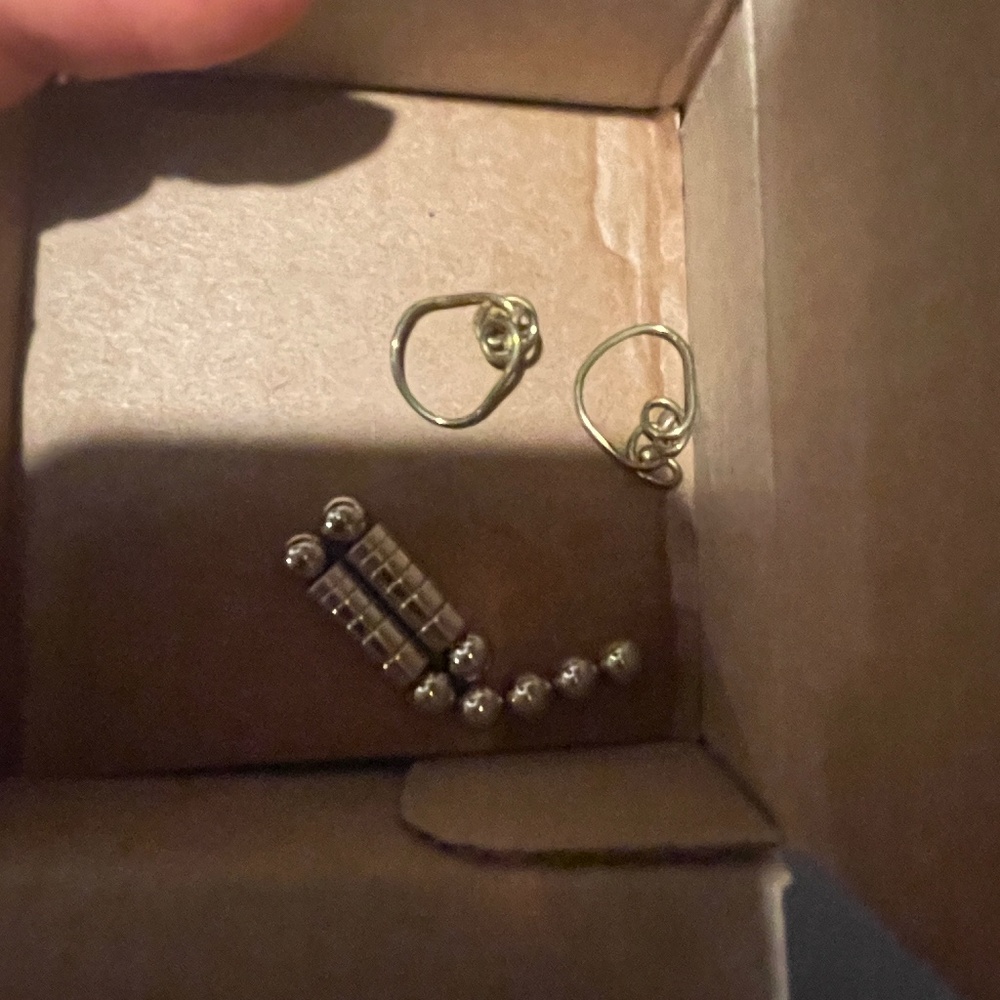 Fake nipple rings